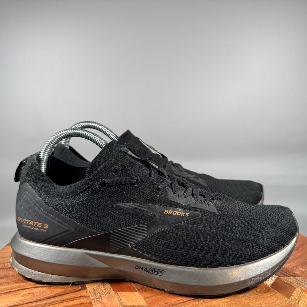 Brooks Levitate 3 Limited Edition Womens 9 Running Shoes Black 1203131B071